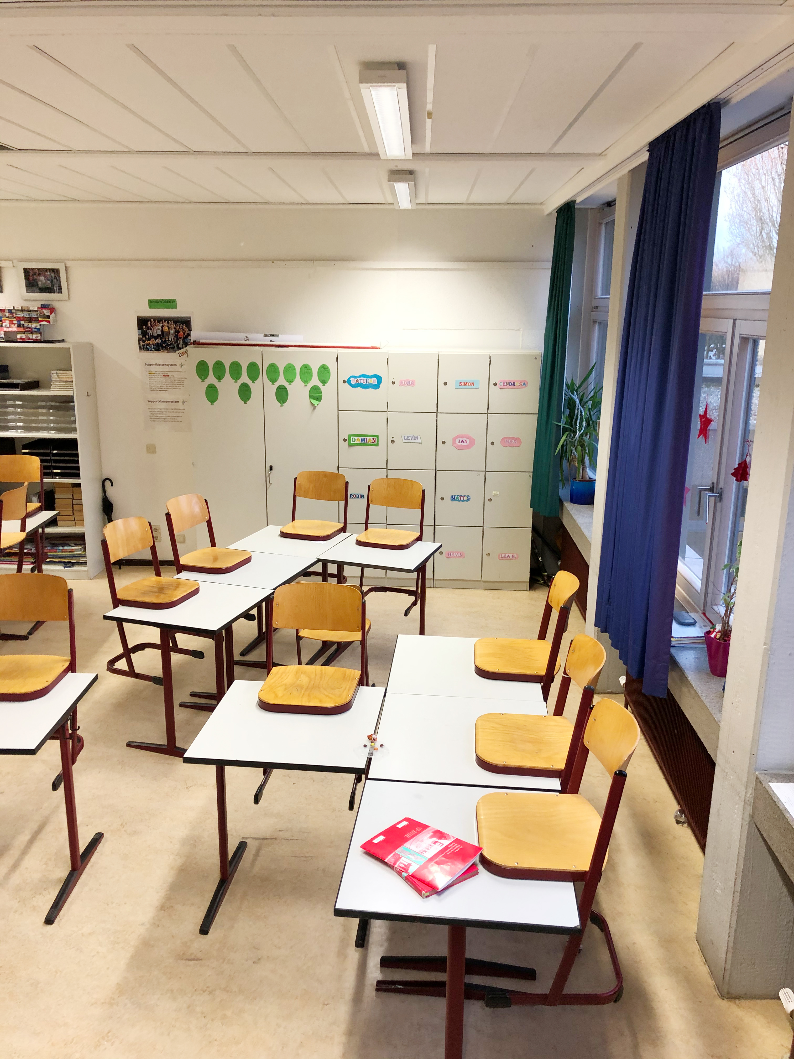Schulrundgang - Klassenraum
